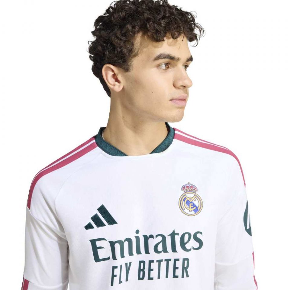 adidas Real Madrid CF 2026/27 Men's Long Sleeve Home Jersey